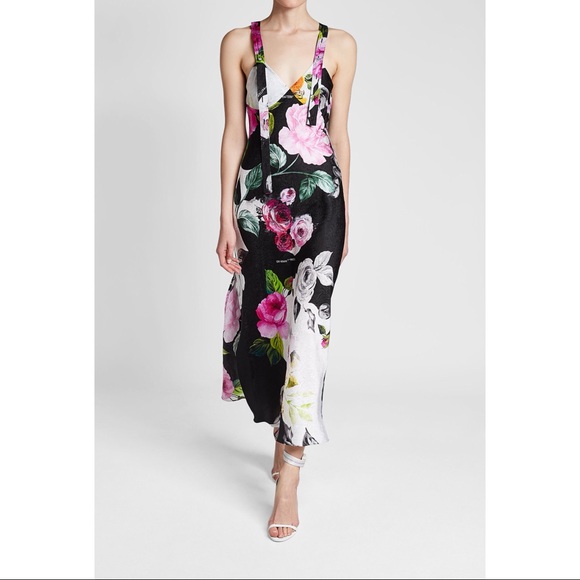 OFF-WHITE C/O by Virgil Abloh Floral Dress 38 US4 - Picture 3 of 8